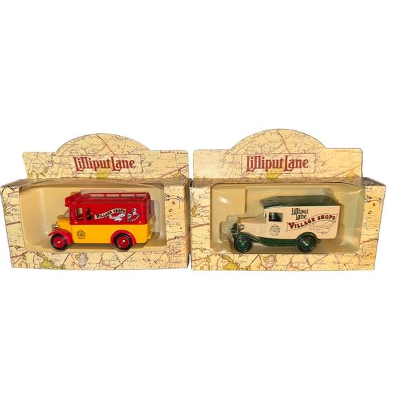 Lilliput Lane Limited Die-cast Model Car England Village Ships Trucks Lot Of 2 - Picture 1 of 6